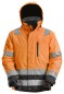 Preview: High-Vis, Wasserdichte 37.5® wärmeisolierte Jacke, Klasse 3