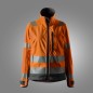 Preview: High-Vis, Softshell-Arbeitsjacke für Damen, Warnschutzklasse 2/3