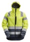 Preview: High-Vis, Wasserdichte Warnschutz-Softshell-Jacke, Warnschutzklasse 3