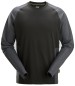 Preview: Zweifarbiges Shirt mit langem Arm