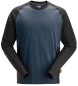 Preview: Zweifarbiges Shirt mit langem Arm