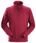 Preview: Sweatshirt mit Halbreißverschluss