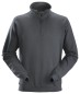 Preview: Sweatshirt mit Halbreißverschluss