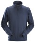 Preview: Sweatshirt mit Halbreißverschluss