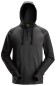 Preview: Zweifarbiger Hoodie mit Halbreißverschluss
