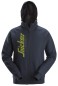 Preview: Kapuzenjacke mit durchgehendem Reißverschluss und Logo