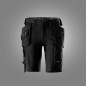 Preview: AllroundWork, Stretch-Shorts mit Holstertaschen