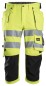 Preview: High-Vis, Stretch-Piratenhose mit Holstertaschen, Warnschutzklasse 1/2