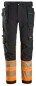 Preview: High-Vis, 4-Wege-Stretch-Hose mit Holstertaschen, Warnschutzklasse 1
