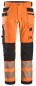 Preview: High-Vis, 4-Wege-Stretch-Hose mit Holstertaschen, Warnschutzklasse 2