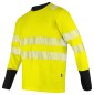 Preview: 6014 Langarmshirt EN ISO 20471 Klasse 3/2