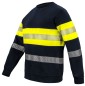 Preview: 6129 SWEATSHIRT EN ISO 20471 Klasse 1