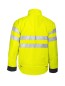 Preview: 6407 GEFÜTTERTE JACKE EN ISO 20471 KLASSE 3