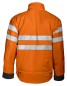 Preview: 6407 GEFÜTTERTE JACKE EN ISO 20471 KLASSE 3