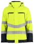 Preview: 6441 GEFÜTTERTE JACKE EN ISO 20471 KLASSE 3