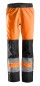 Preview: High-Vis, Wasserdichte Softshell-Arbeitshose, Warnschutzklasse 2