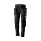 Preview: FlexiWork, Softshell-Stretchhose mit abnehmbaren Holstertaschen