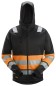 Preview: High-Vis, Kapuzenjacke mit durchgehendem Reißverschluss, Warnschutzklasse 1