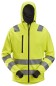 Preview: High-Vis, Kapuzenjacke mit durchgehendem Reißverschluss, Warnschutzklasse 2/3