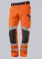 Preview: BP® Leichte Warnschutz-Stretch-Hose mit Knietaschen