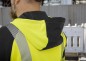 Preview: BP® Warnschutz-Sweatjacke mit Kapuze