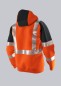 Preview: BP® Warnschutz-Sweatjacke mit Kapuze
