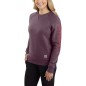 Preview: Relaxed Fit Midweight Crewneck Block Logo Sleeve Graphic Sweatshirt