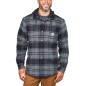 Preview: Rugged Flex™ Relaxed Fit Flannel Fleece Lined Hooded Shirt Jac