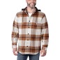 Preview: Rugged Flex™ Relaxed Fit Flannel Fleece Lined Hooded Shirt Jac