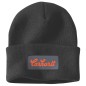 Preview: Knit Cuffed Script Patch Beanie