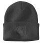 Preview: Knit Cuffed C Patch Beanie