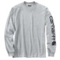 Preview: Dearborn Relaxed LS Sleeve-Logo T-Shirt