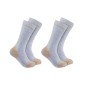 Preview: Midweight Cotton Blend Steel Toe Boot Sock 2 Pair