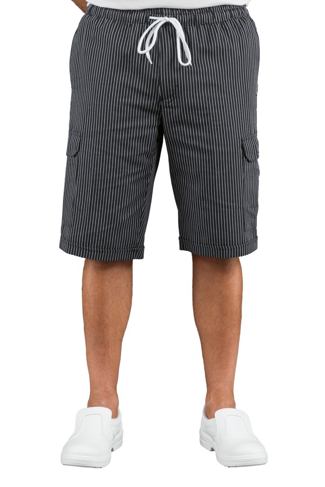 Kurz Pantalaccio Hose mit elastischer Taille - Isacco