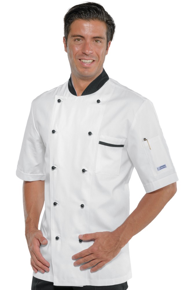 Zweifarbige Kochjacke - Isacco
