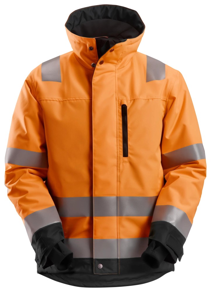 High-Vis, Wärmeisolierte 37.5®-Arbeitsjacke, Warnschutzklasse 3