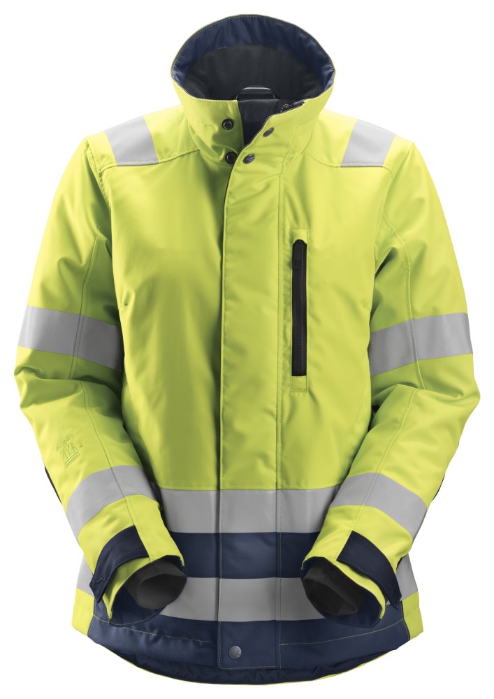 High-Vis, Damen-Arbeitsjacke, Warnschutzklasse 2/3, Wärmeisolierung mit 37.5®-Technologie