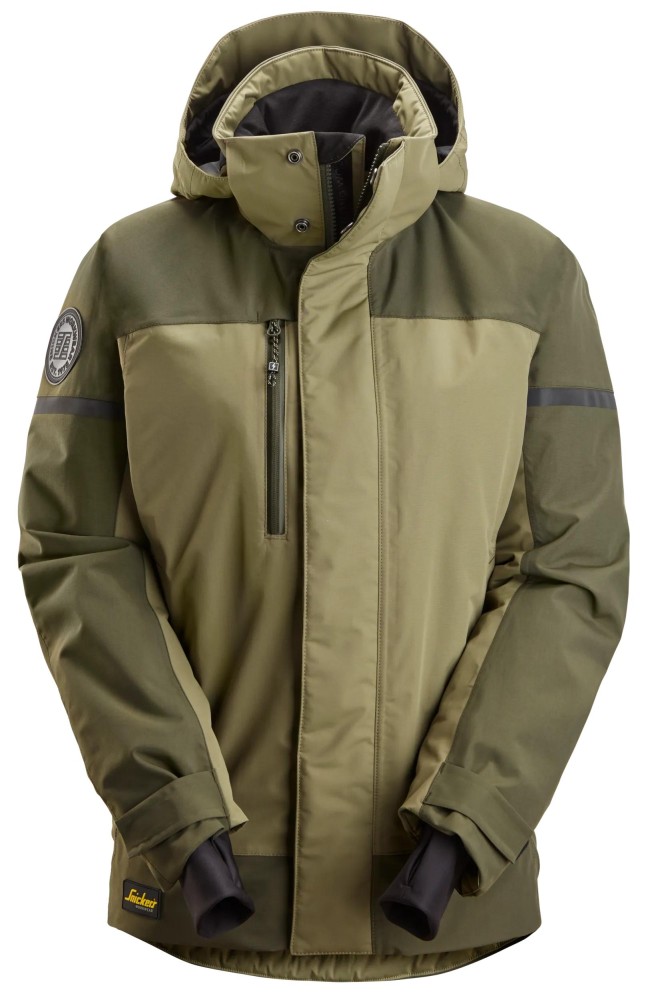 AllroundWork, Damen Wasserdichte Wärmeisolierte Jacke