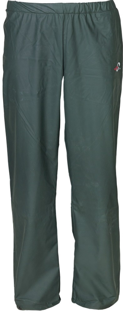 Leichte, atmungsaktive SIOEN Flexothane Regenschutz-Hose olivgrün