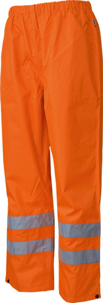 Leichte Warnschutz-Regenhose von SIOEN in leuchtorange, wasserdicht