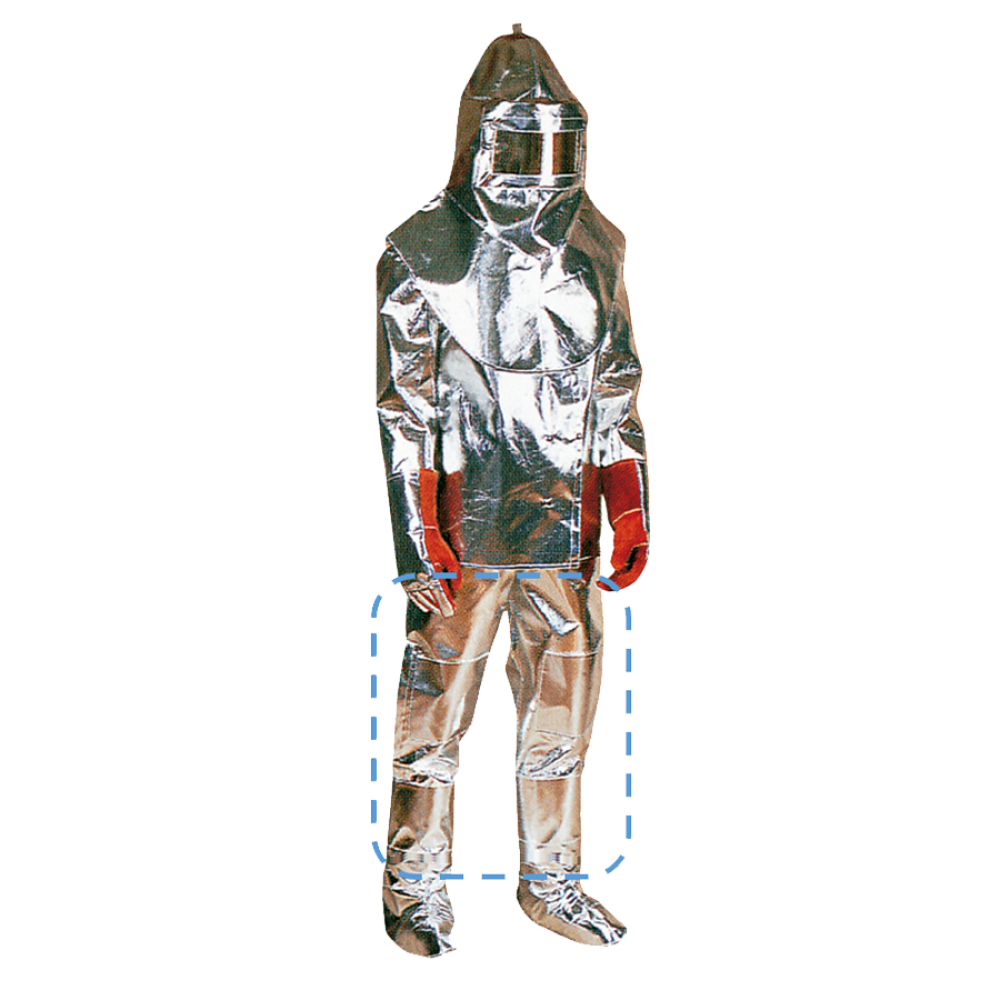 Hitzeschutzhose RESISTA aus KEVLAR mit Reflektionsbeschichtung