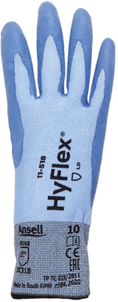 Ansell Hyflex Schnittschutzhandschuhe aus leichtem Dyneema-Gestrick