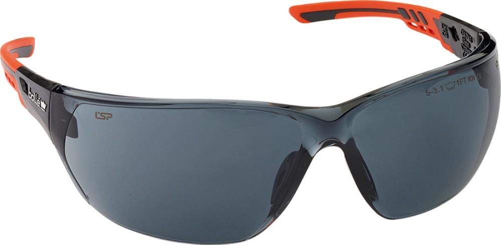 Leichte BOLLÉ NESS+ Schutzbrille mit beschlagfreier Verspiegelung
