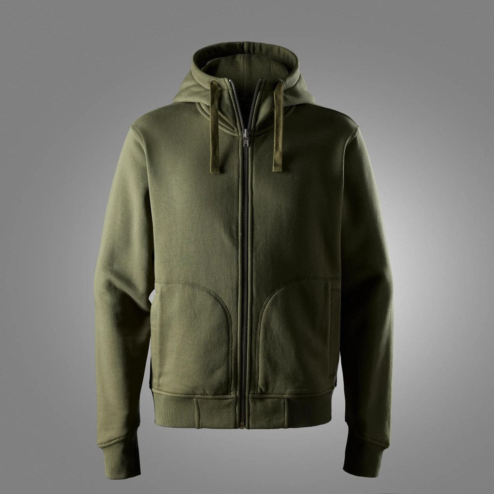 Schwere Sweatshirt-Kapuzenjacke