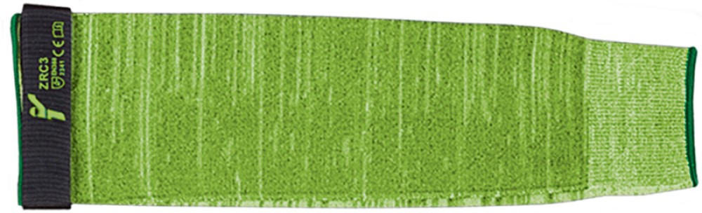JS GLOVES Schnittschutz Ärmel aus Glasfaser, 45 cm, grün
