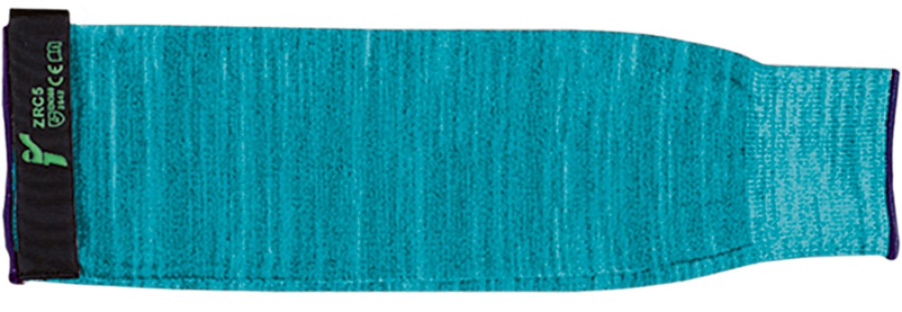 JS GLOVES Schnittschutzärmel 45 cm blau, glasfaserverstärkt
