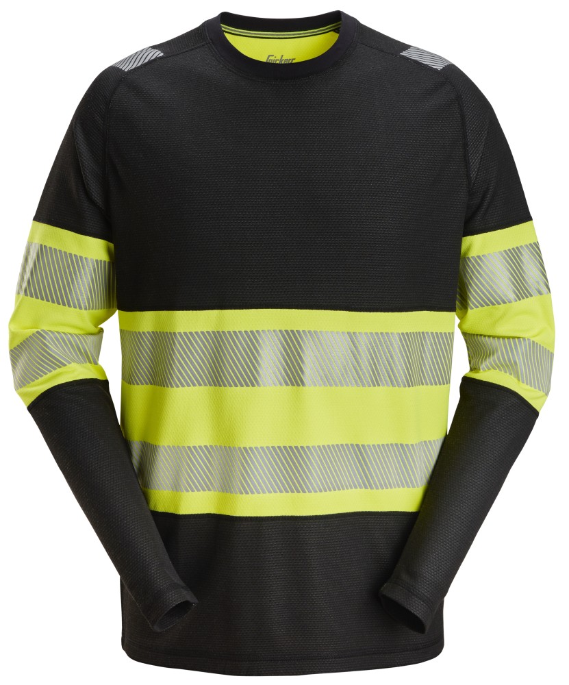 High-Vis, Langarm-Shirt der Warnschutzklasse 1