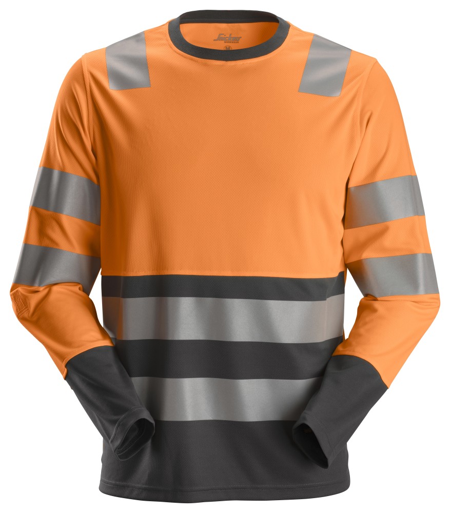 High-Vis, Langarm-Shirt Klasse 2