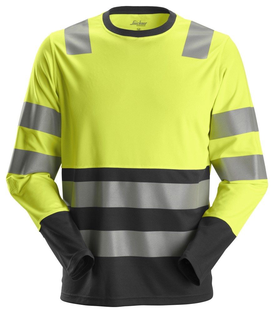 High-Vis, Langarm-Shirt Klasse 2