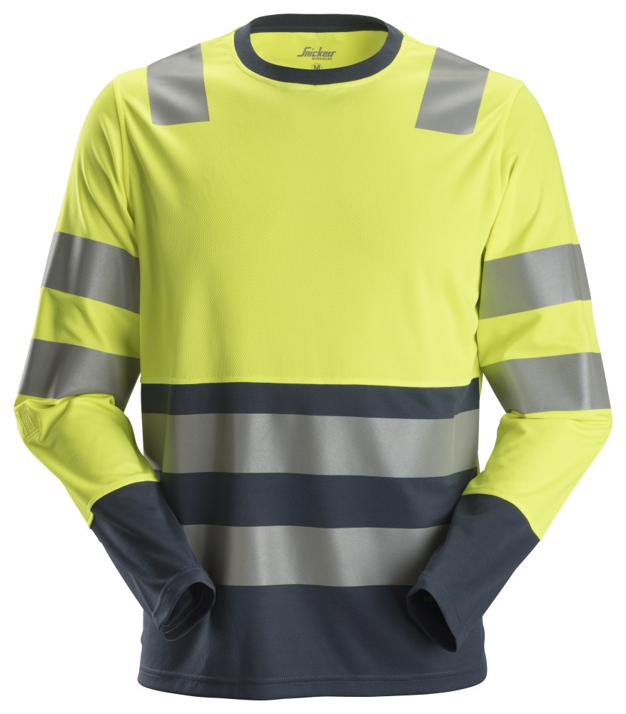 High-Vis, Langarm-Shirt Klasse 2